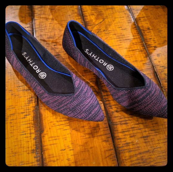 Rothys Shoes - Rothys Magenta Heather size 11